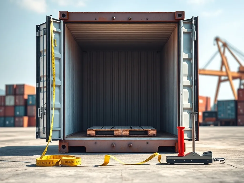 Kontener morski 40 wymiary – pojemność, waga i zastosowanie