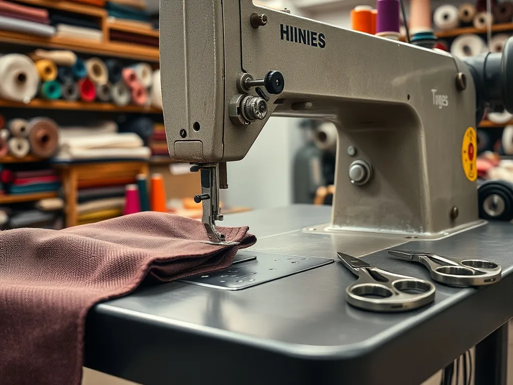 Maszyna do szycia przemysłowa – rodzaje i zastosowania